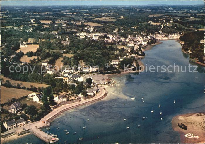 Fouesnant Fliegeraufnahme Port Hafen