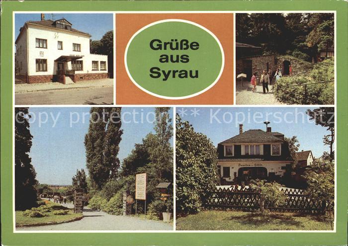 Syrau Vogtland Gaststaette Haus Vogtland Drachenhoehle Parkanlage
