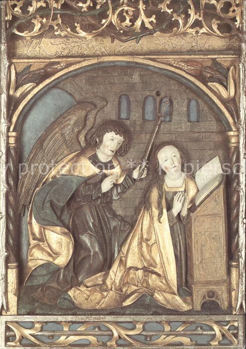 Ebersdorf Chemnitz Stiftskirche Fluegelaltar Verkuendigung