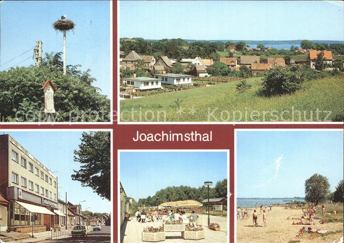 Joachimsthal Storchennest Teilansicht Thaelmann Str Feriendorf Grimnitzsee Eisca