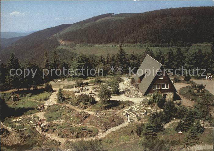 Oberhof Thueringen Kulturbund der DDR Rennsteiggarten