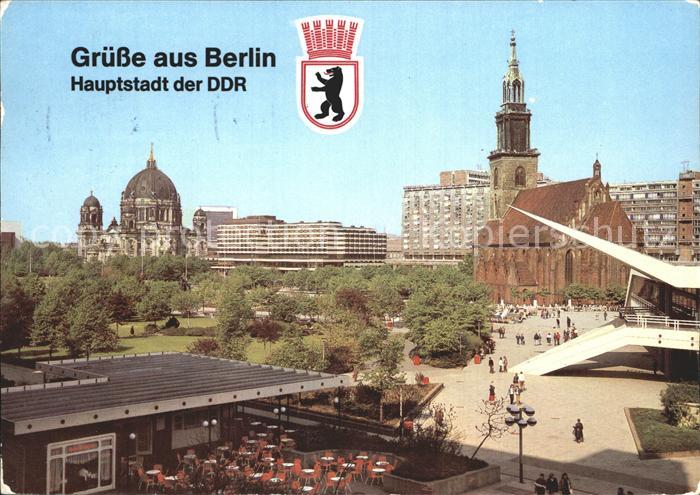 BERLIN  CITY Teilansicht Kirche