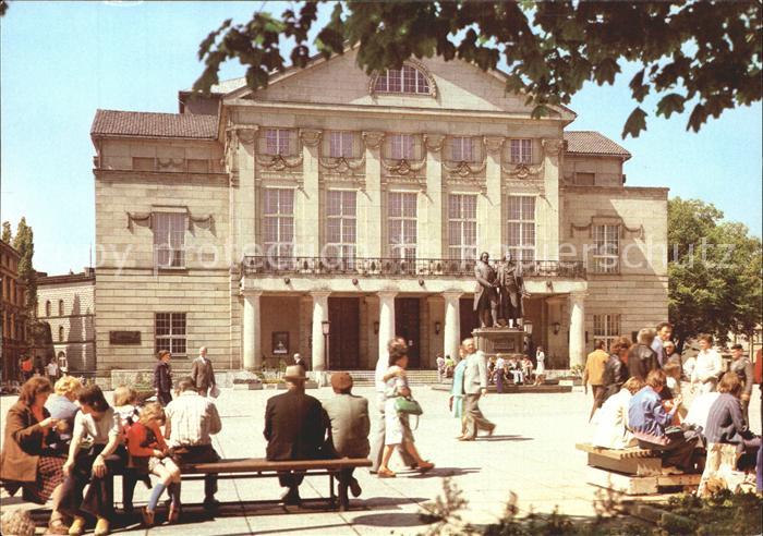 Weimar Thueringen Deutsches Nationaltheater