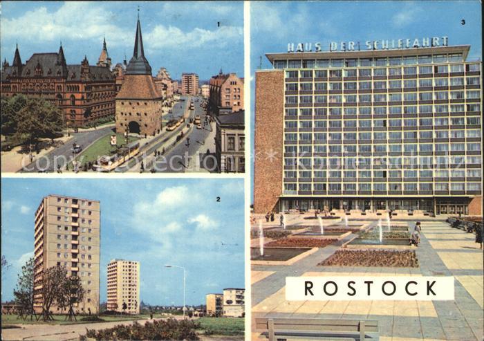 ROSTOCK  CITY Steintor Zielkowerstrasse Haus der Schiffahrt