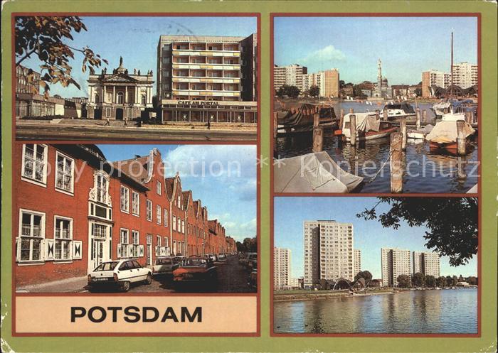 Potsdam Portalblick Hollaendisches Viertel Bootshafen Neustaeder Havelbucht Wohn