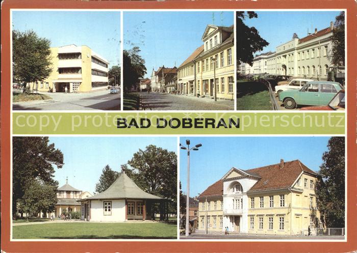 Bad Doberan Rostocker Str Severinstr Aug Bebel Str Am Kamp Lessingoberschule