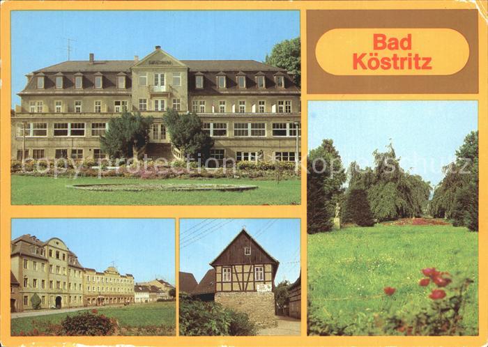 Bad Koestritz Sanatorium Thaelmann Str HOG Frosch Schlosspark