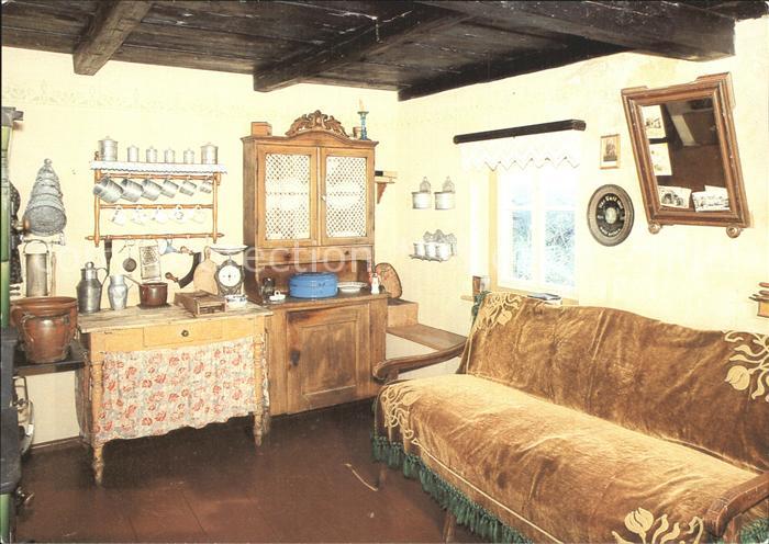 Seiffen Erzgebirge Wohnstube des Spankorbmacher Wohnhauses