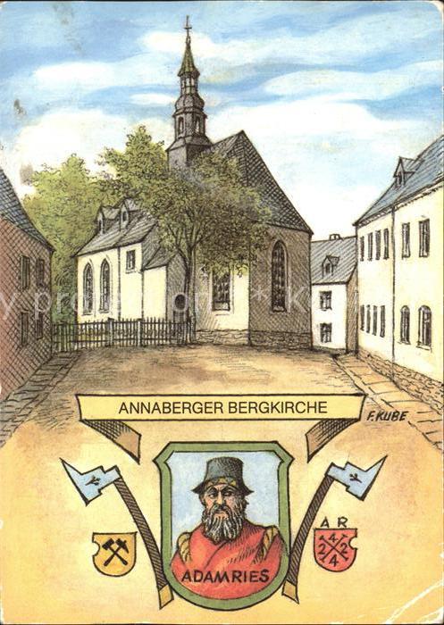 Frohnau Annaberg Annaberger Kirche Adam Ries