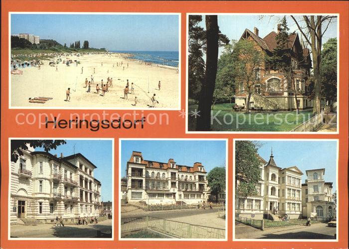 Heringsdorf Ostseebad Usedom Strand FDGB Erholungsheimt Neptun Camara M Balia Gj