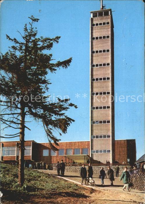 Oberwiesenthal Erzgebirge HOG Fichtelberghaus mit Aussichtsturm