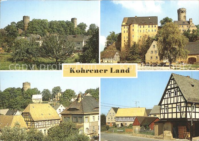 Kohren-Sahlis Burgruine Burg Gnadenstein Toepfermuseum Schmiede Altmoerbitz
