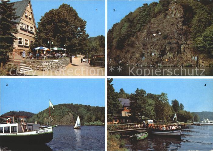 Kriebstein Talsperre HOG Anlegestelle Kriebstein Wappenfelsen Anlegestelle Lauen