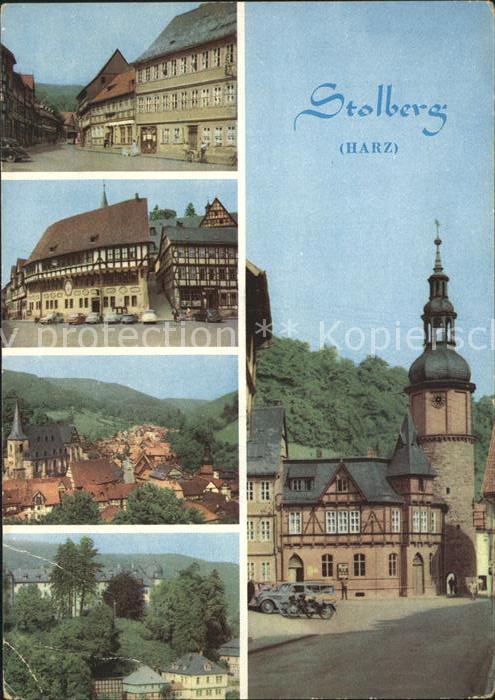 Stolberg Harz Orts und Teilansichten Kirche
