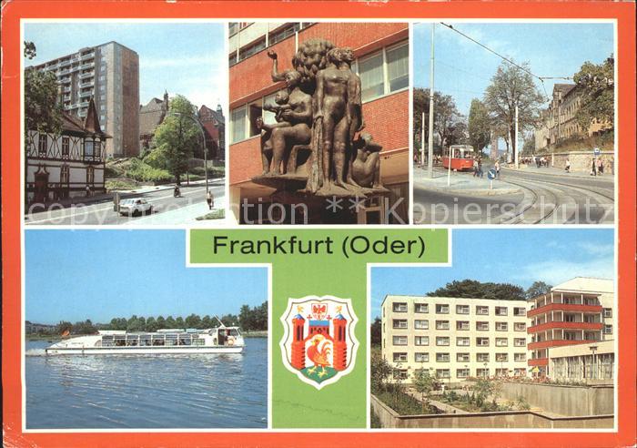 Frankfurt Oder Salvador Allende Hoehe Plastik Wir MS Eisenhuettenstadt Feieraben