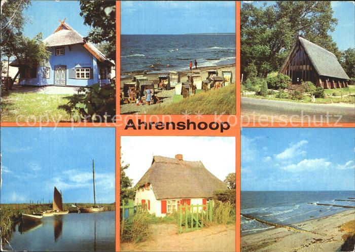 Ahrenshoop Ostseebad Kunstkaten Strand Kirche Hafen Deichhaus Meerblick
