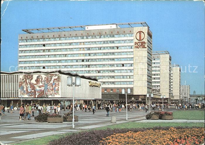 DRESDEN Elbe Prager Strasse Interhotel