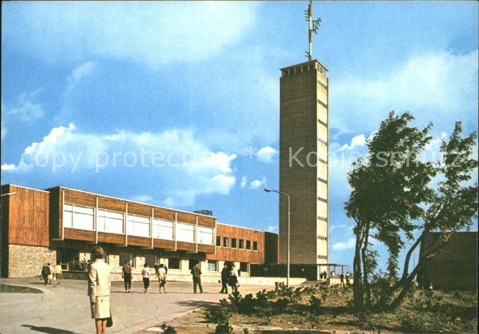 Oberwiesenthal Erzgebirge Neues Fichtelberghaus Restaurant