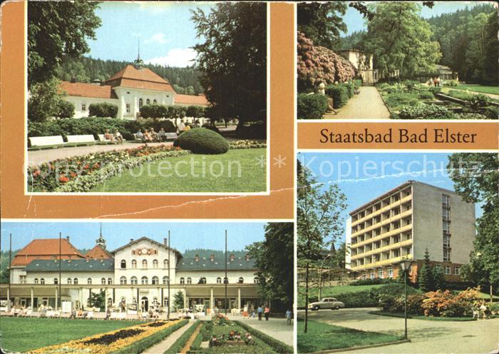 Bad Elster Badehaus HO Badecafe Badeplatz Klinik