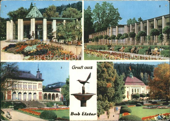 Bad Elster Moritzquelle Kurhaus Wandelhalle Badehaus