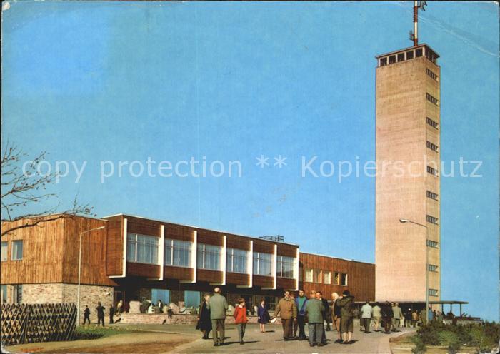 Oberwiesenthal Erzgebirge HOG Fichtelberghaus mit Aussichtsturm