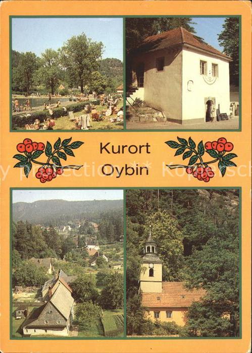 Oybin Sachsen Gebirgsbad Alte Burg Hoelle Bergkirche