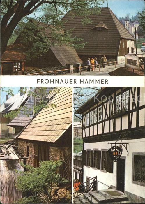 Frohnau Annaberg Frohnauer Hammerwerk mit Herrenhaus Museum und Gaststaette