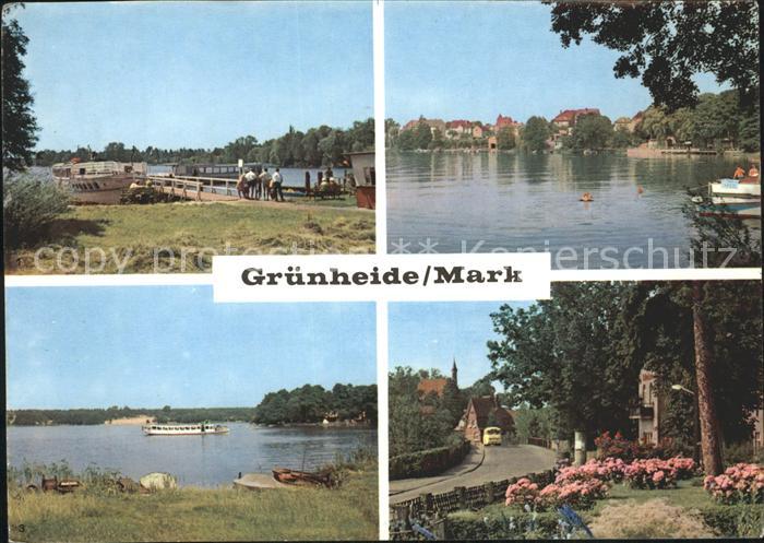 Gruenheide Mark Altbuchhorst anlegestelle Am Peetzsee Fangschleuse Werlsee Karl