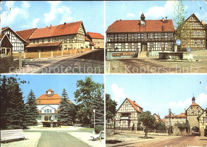 Bad Colberg-Heldburg Teilansicht Sanatorium Ummerstadt Markt Heldburg Untere Vor
