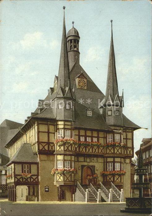 Wernigerode Harz Rathaus