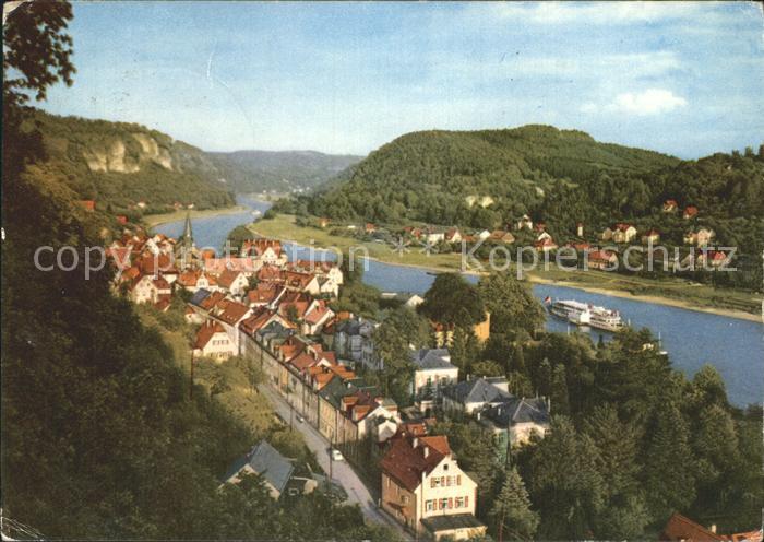 Wehlen Sachsen Panorama