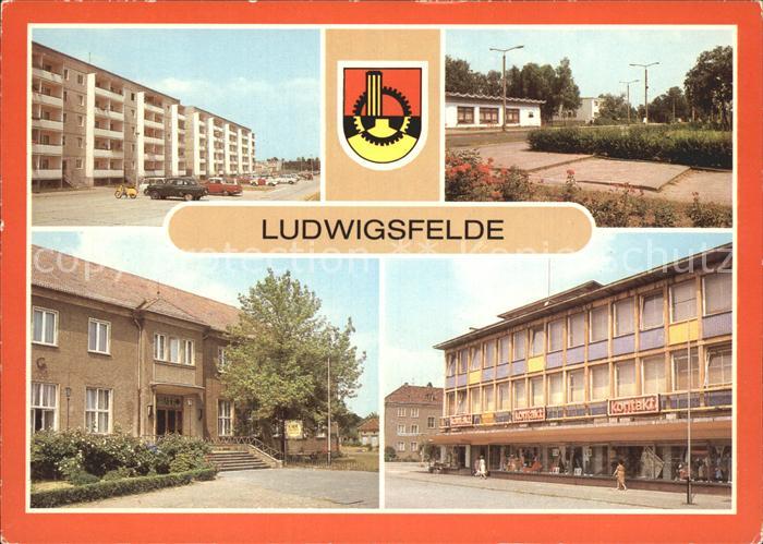 Ludwigsfelde Etkar Andre Str Potsdamer Str Kulturhaus Cafe Kontakt Kaufhaus