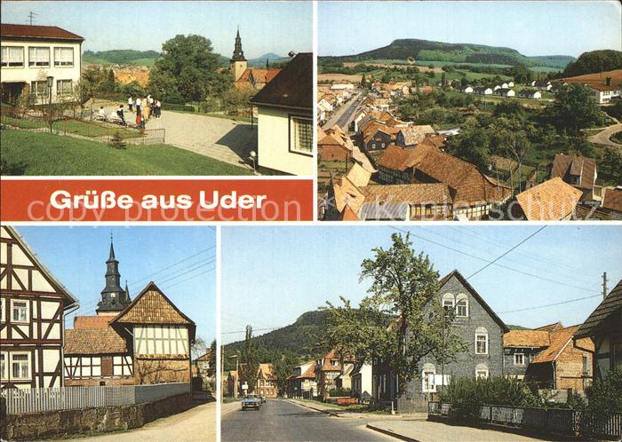 Uder Urlaubersiedlung Paul Wojtkowski Teilansicht Eulenburg Strasse der Einheit