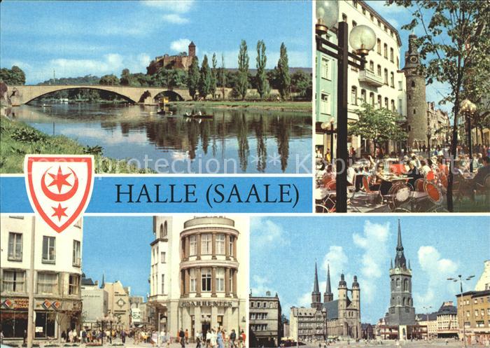 Halle Saale Burg Griebichenstein Klement Gottwald Str Hansering Markt