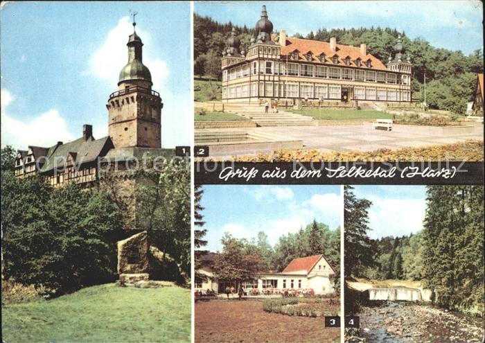 Harz Region Staatl Museum Burg Falkenstein Alexisbad Selkemuehle Im Selketal