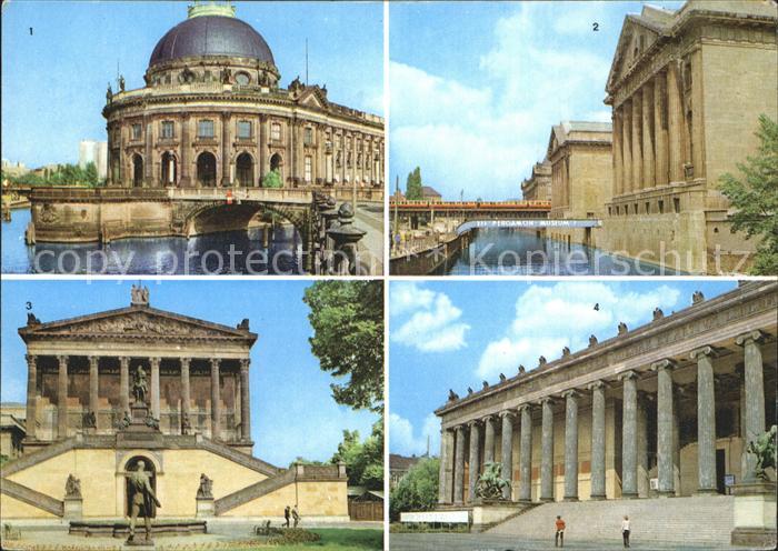 BERLIN CITY Bode Museum Pergamon Museum National Galerie Altes Museum