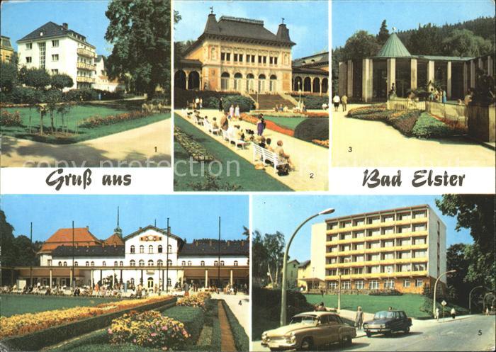 Bad Elster Haus Parsifal Kurhaus Moritzquelle Badehaus Klinik Sanatorium