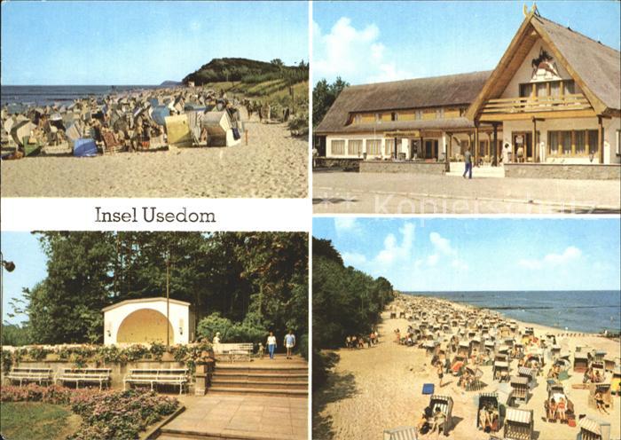 Usedom Mecklenburg-Vorpommern Koelpinsee Strand Damerow Forstferienheim Koelpins