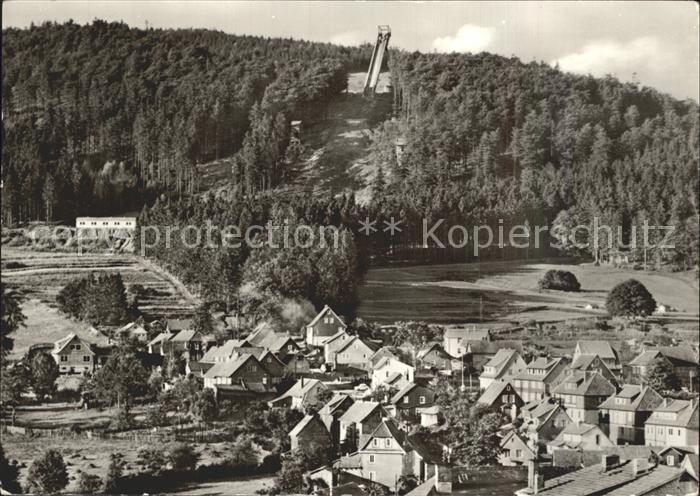 Brotterode mit Inselsbergschanze