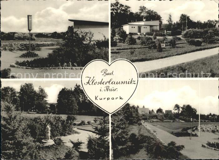 Bad Klosterlausnitz Kurpark Teilansichten