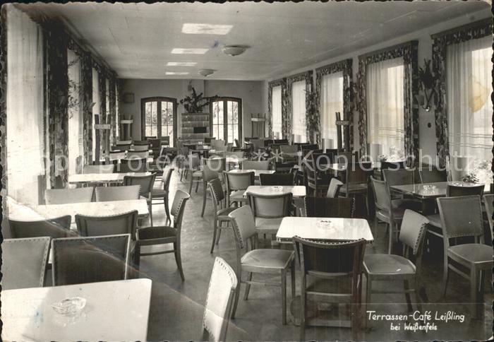 Weissenfels Saale Terrassen Cafe Leissling