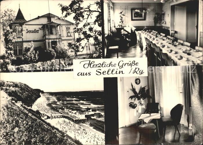 Sellin Ruegen Haus Seeadler Speisesaal Zimmer Strandpartie