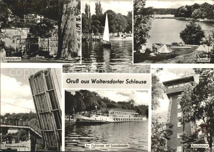 Waltersdorf Bad Schandau Liebesquelle Zeltstadt Schleusenbruecke Flakensee Luxus