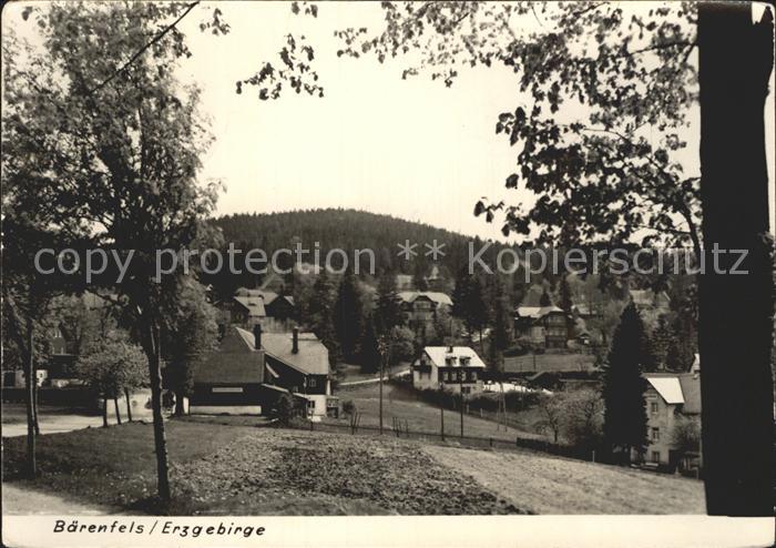 Baerenfels Erzgebirge Teilansicht