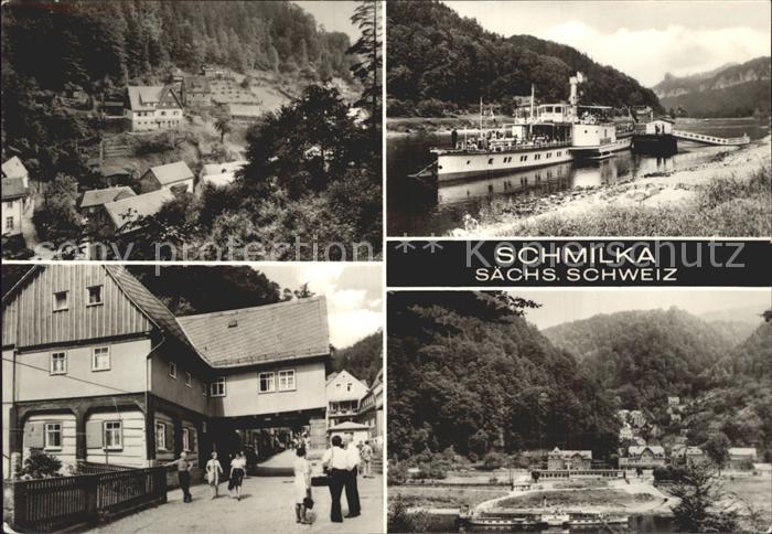 Schmilka Teilansichten Elbedampfer