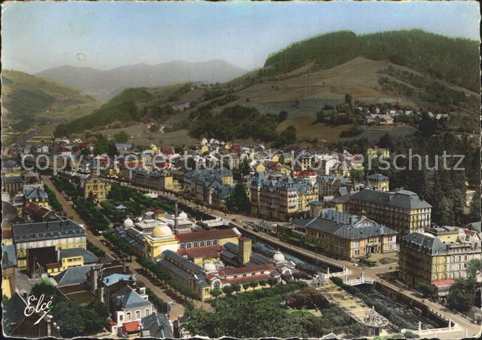 La Bourboule Vue generale aerienne