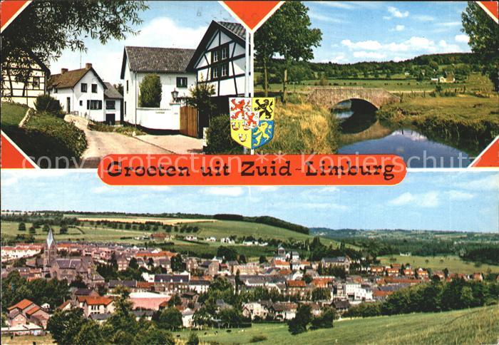 Zuid Limburg Teilansicht Bruecke Panorama