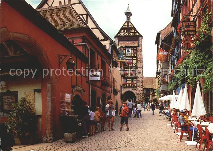 Riquewihr Haut Rhin Tour Beffreoi Le Dolder Rue du Gal de Gaulle
