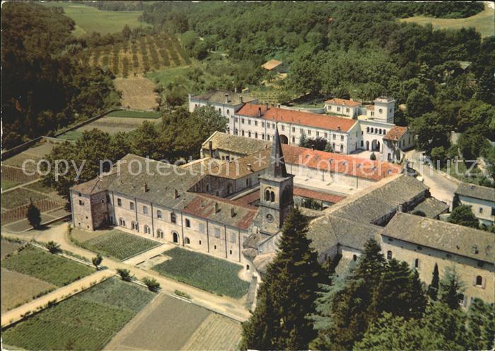Aiguebelle Abbaye de Notre Dame Vue aerienne du cote Est