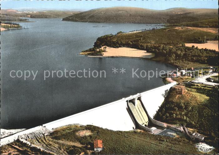 Vassiviere Barrage de Vassiviere Vue aerienne